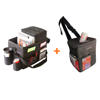 Discount Bundle: 24L Van Organiser + 10L Van Rubbish Bin (Save 5%)