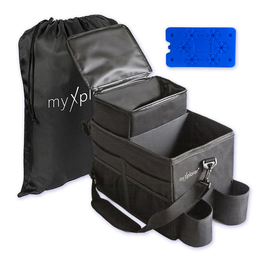 myXplorer Van Organiser with Cooler Bag and Ice Floor™️