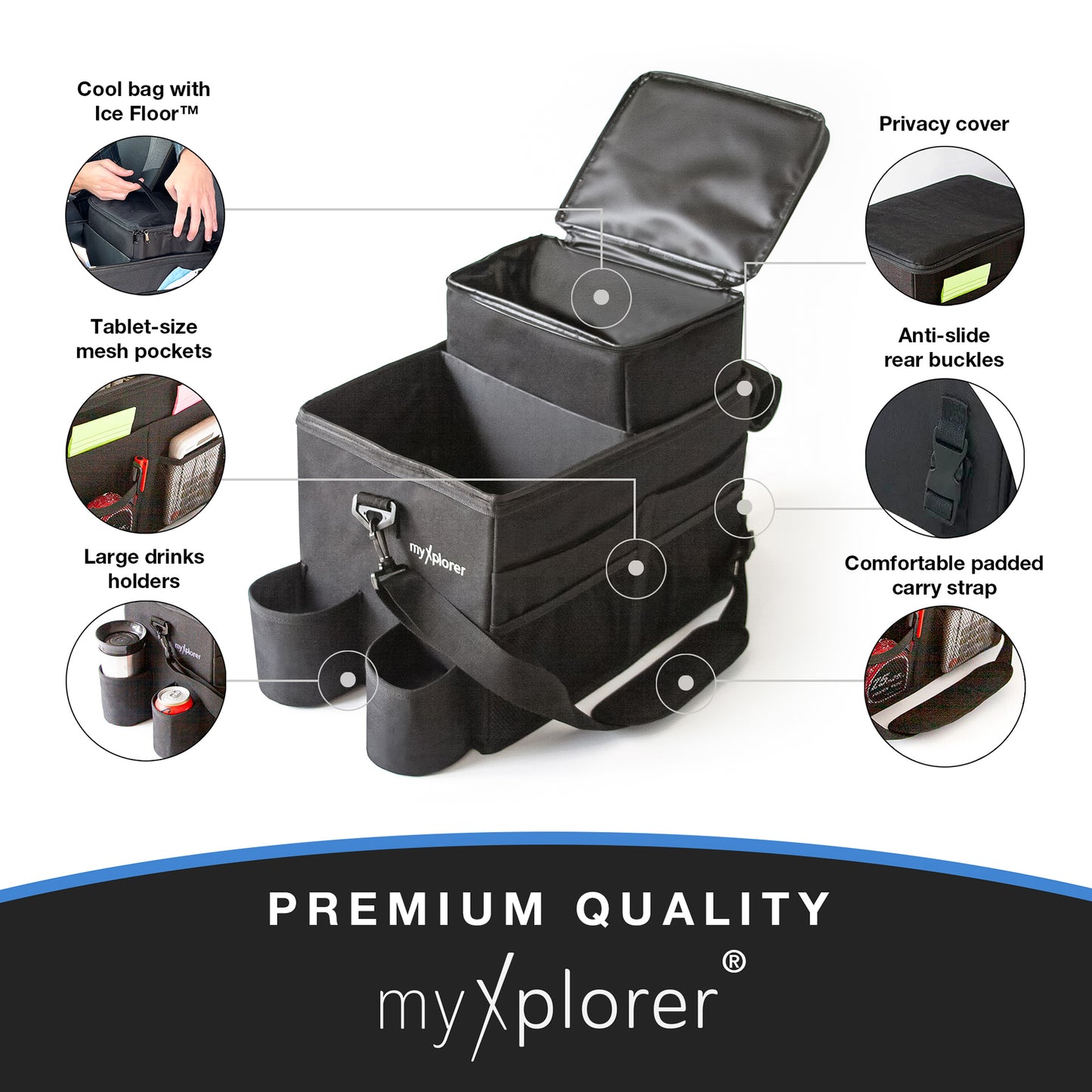 Van Organiser with Cooler Bag - For a Tidy Van and a Clear Mind
