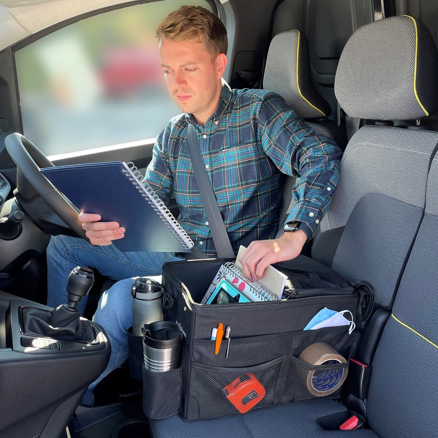 Van Organiser with Cooler Bag - For a Tidy Van and a Clear Mind