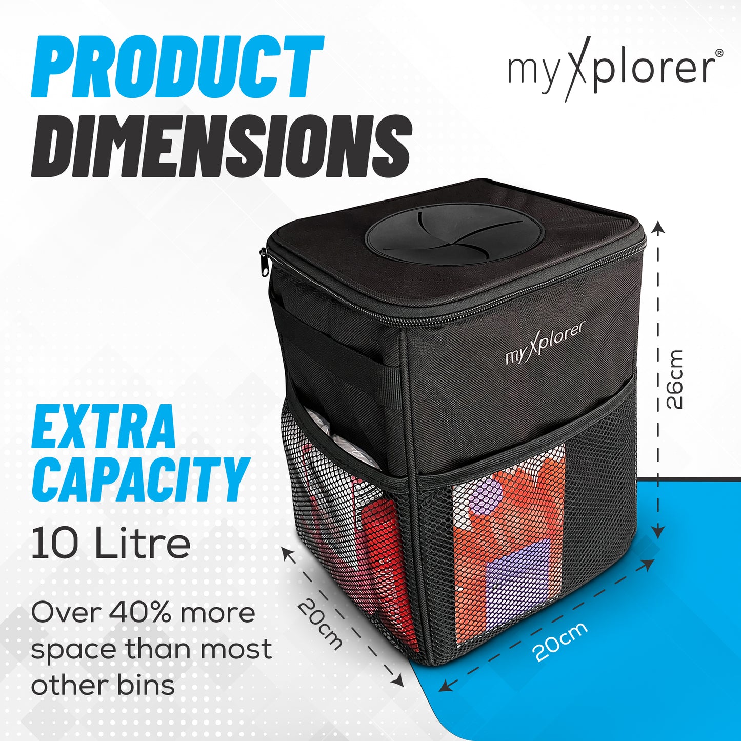 Ultimate Bundle (3 Items) – Organiser with Cooler + Van Seat Covers + Van Rubbish Bin (Save 5%)