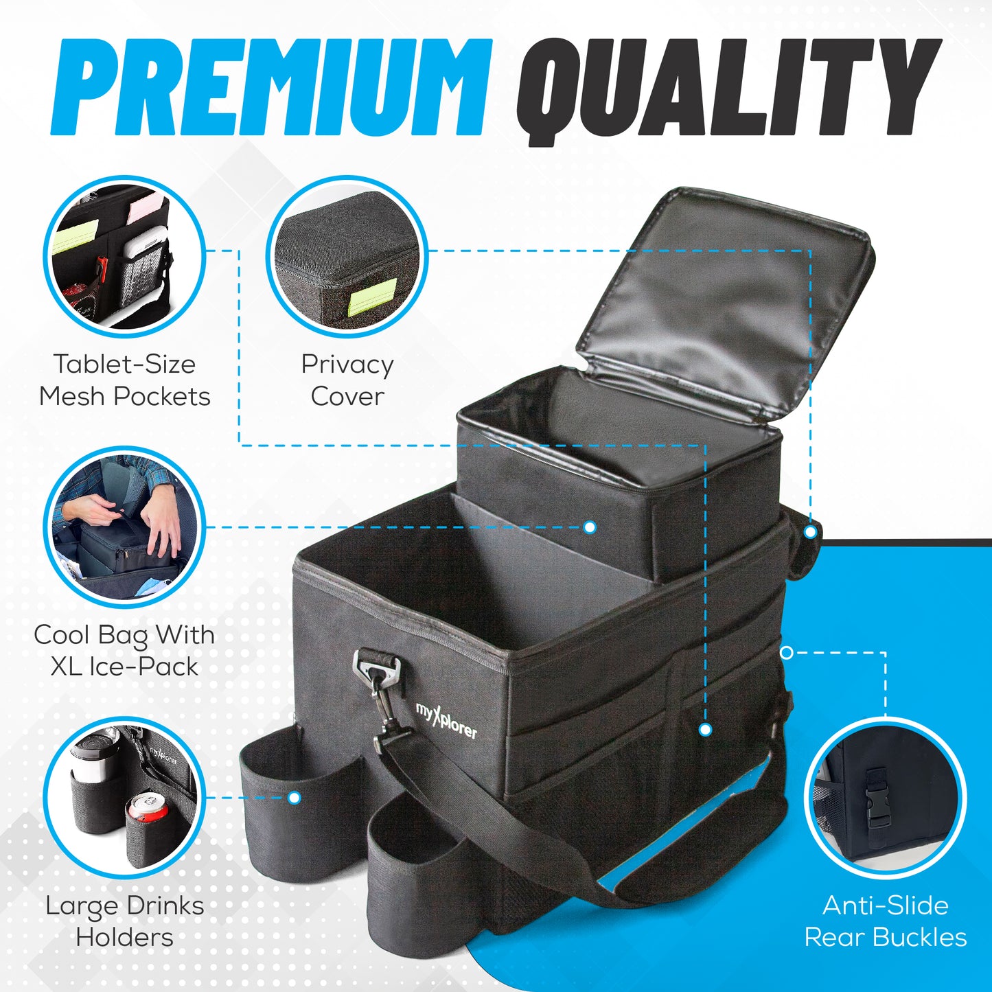 Van Organiser with Cooler Bag (26L)