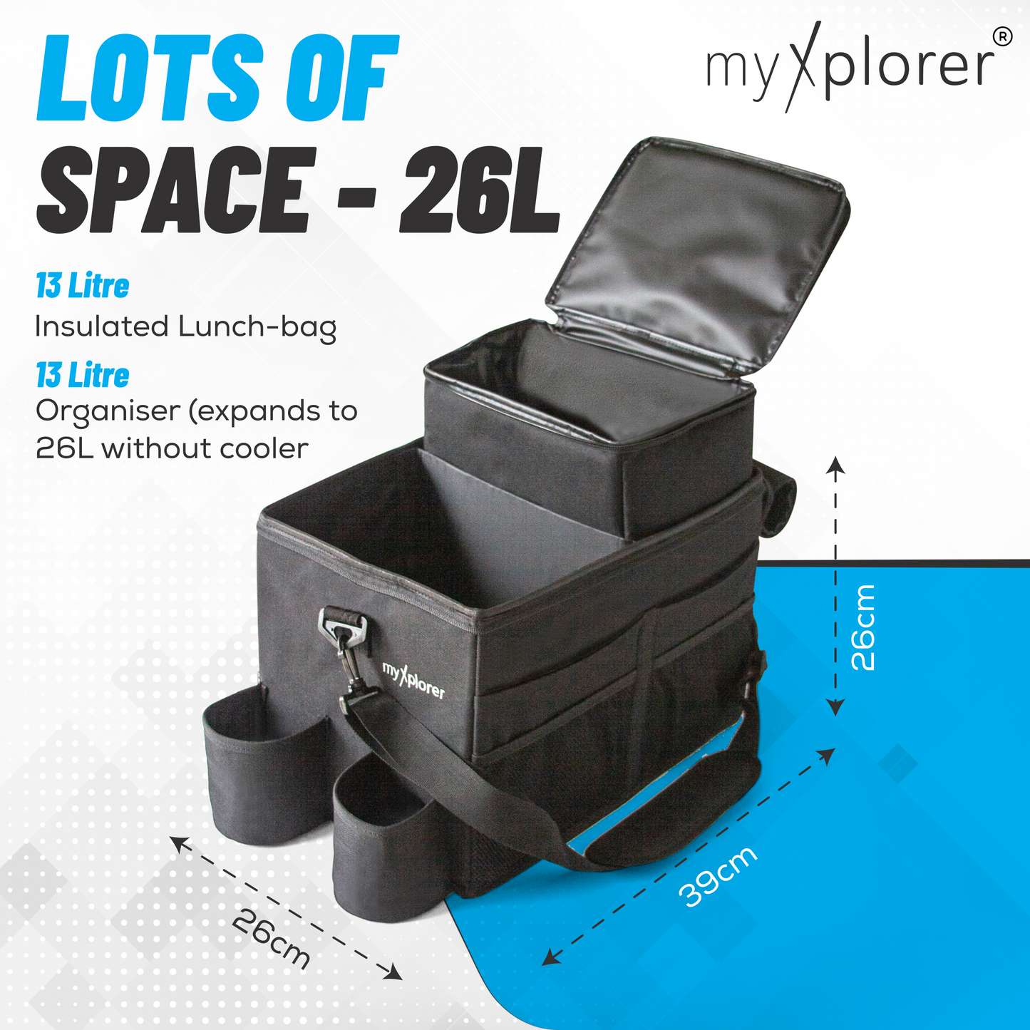 Van Organiser with Cooler Bag (26L)