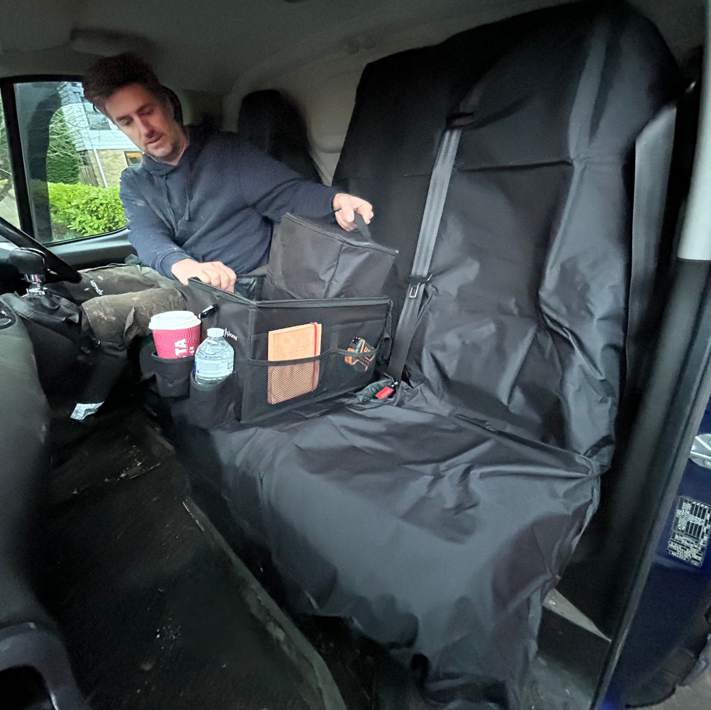 Discount Bundle: Organiser With Cooler + Seat Cover Set (Save 3%)